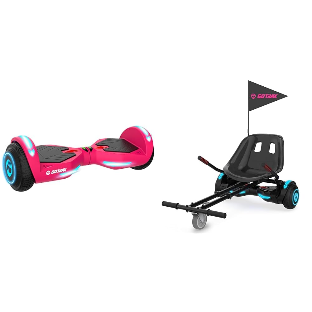 Amazon.com: Gotrax NOVA Hoverboard with Go-Kart Seat Attachment